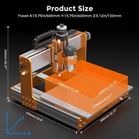 Machine de gravure CNC 4040Nova, broche de découpe à six vitesses ER11, pour la sculpture, la découpe du bois, l'acrylique, le plastique et les enseignes