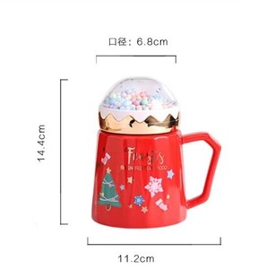 Daily Use Christmas Theme Cartoon Ceramic <b>Mug</b>/cup Trending Gadgets Gift Set for All Occassion with Low Moq for Men/women/child - Product Image 5