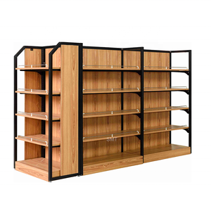 ชั้นวางสินค้าในร้านขายของชำ ชั้นวางของใน<span class=keywords><strong>ตลาด</strong></span>แบบไม้ ชั้นวางสินค้าในซูเปอร์มาร์เก็ต ตู้โชว์เครื่องประดับเหล็ก - Product Image 5