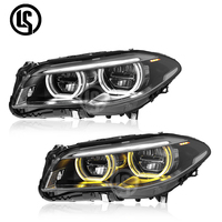 Nouveau projecteur de phare à lentille laser LED 6000K LS pour BMW Série 5 F10 2011-2017, feux de jour et clignotants