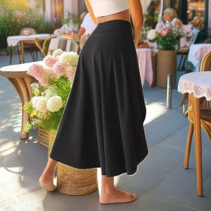 Camisa de mujer de secado rápido con empalme de malla de gasa y borde de hoja de loto de poliéster liso, nueva colección de verano 2025, venta al por mayor para boutiques - Product Image 2