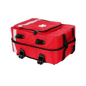 Perlengkapan <span class=keywords><strong>CPR</strong></span>, Perlengkapan Medis, Ambulans, Tas Trauma, Tas Penanggulan Pertama, Tas Penyelamatan Kebakaran dengan Troli - Product Image 1