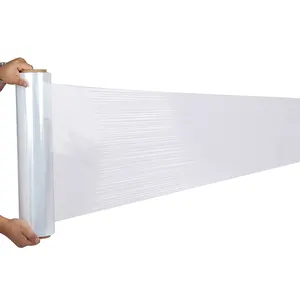 18 "Stretch Film/Wrap 1200ft 500% Stretch Clear Cling Duurzaam Hechtende Verpakking Moving Verpakking Zware Krimpfolie