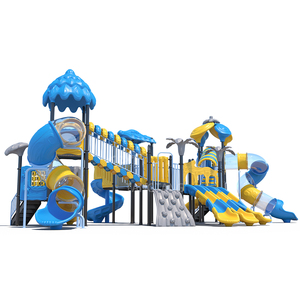 Equipo de Juegos Grande para Patio Infantil, Tobogán de Plástico, para Gatear y Escalar, para Guardería, Jardín de Infancia, Iglesia, Hogar, Exterior, con Certificación ROHS - Product Image 3