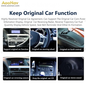 256G 10.25 Inch Car Radio for Lexus RX RX270 RX350 RX450H 2009-2015 Android Auto Multimedia GPS Video Carplay Player Dual System - Product Image 5