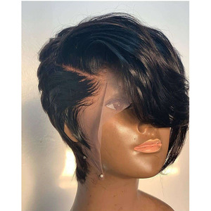 <span class=keywords><strong>Pixie</strong></span> วิกผมตัดมนุษย์สำหรับผู้หญิงผิวดำ,วิกผมสั้นตัดจาก <span class=keywords><strong>Pixie</strong></span> - Product Image 2