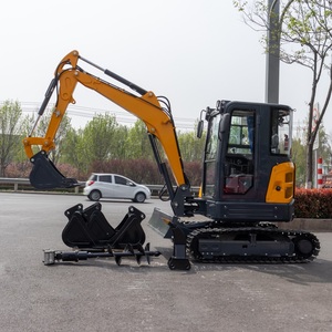 New Look HT15 <span class=keywords><strong>Mini</strong></span> Excavator 1.5ton Excavatrice sur chenilles chinoise de haute qualité Utilisation facile pour le moteur de noyau de jardin de ferme familiale à vendre - Product Image 1