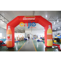 Arc des lignes de départ et d'arrivée pour les grandes compétitions sportives Arc gonflable