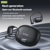 Écouteurs Bluetooth V6.0 HTC NE47 AI, écouteurs sans fil sportifs OWS, traduction AI, écouteurs confortables, super basses, écouteurs ouverts