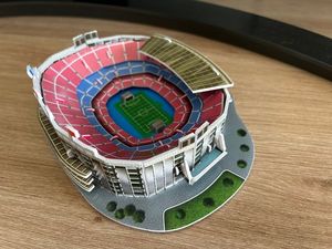 Rompecabezas Educativo 3D para Niños, Estadio de Fútbol, Juguete de Aprendizaje Temprano para Armar, en Caja, para Niños - Product Image 5