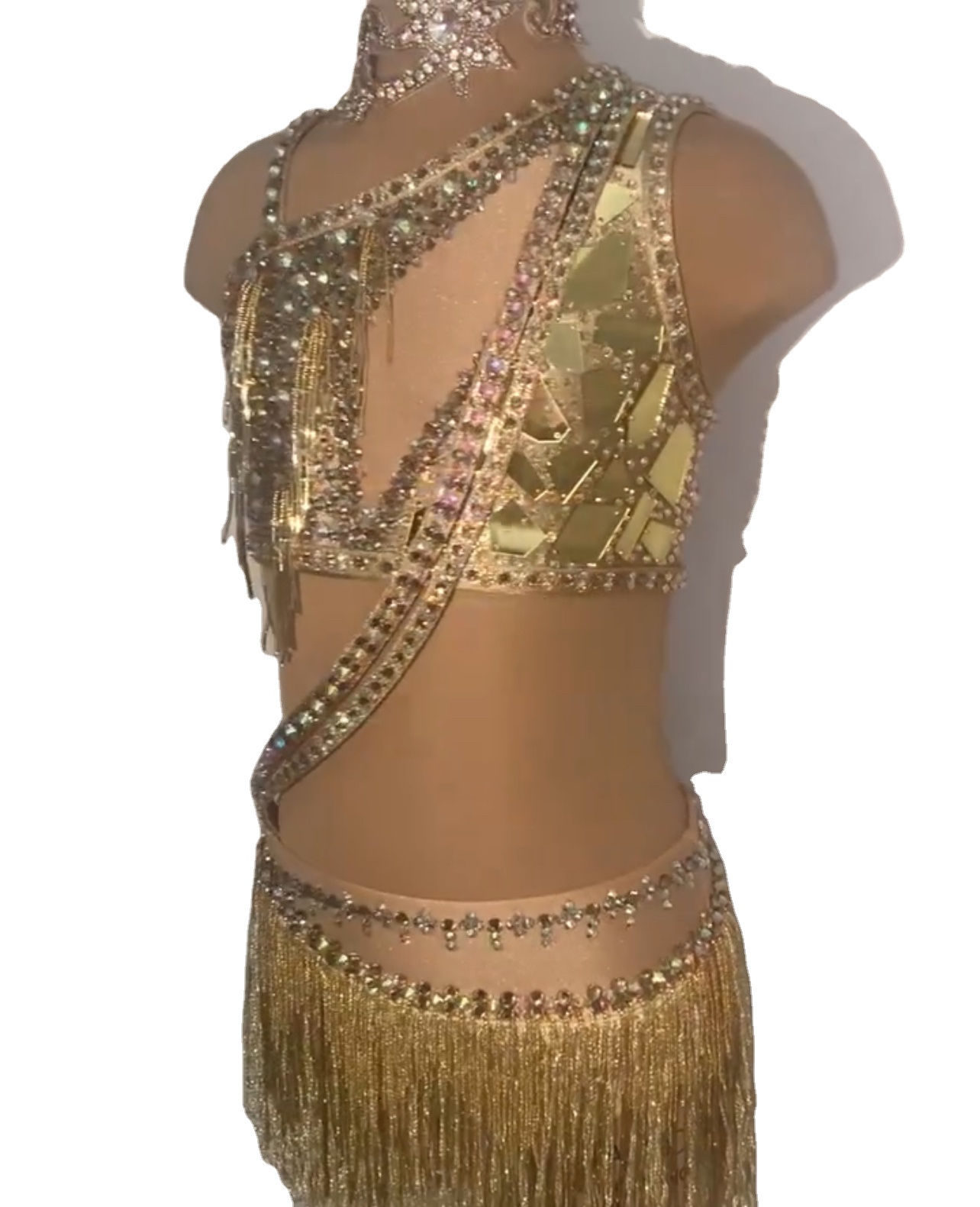 brown lyrical dress Samantha Contemporary Lyrical Dance Costume – Dance Costumes Studio main image 1