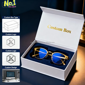 Caja de Papel Ecológica de Primera Calidad para Gafas, Impresión Personalizada de Lujo, Estuche de Cartón para Gafas de Sol Vacío - Product Image 3