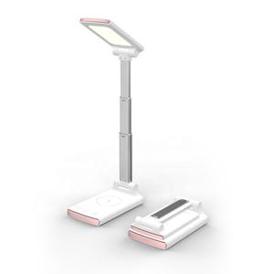 <span class=keywords><strong>Lampe</strong></span> <span class=keywords><strong>de</strong></span> <span class=keywords><strong>bureau</strong></span> multifonctionnelle LED 2 en 1 15W <span class=keywords><strong>avec</strong></span> réglage <span class=keywords><strong>de</strong></span> la luminosité, <span class=keywords><strong>chargeur</strong></span> sans fil à charge rapide et lumière pliable - Product Image 2