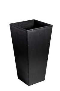 Pot de fleurs d'extérieur pour balcon, en plastique blanc, grand, carré, écologique, avec trou de drainage, pour terrasse, jardinage - Product Image 5