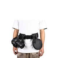 Kaliou Taille Met Metalen Ring Multi-Functionele Verstelbare Buitenriem Voor Camera Reizen