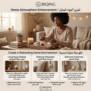 Perfume Decorativo para Armario, Cera Aromática, Flor Seca, Colgante Aromatizante para Interiores, Desodorante Doméstico, <span class=keywords><strong>Ambientador</strong></span> - Product Image 6