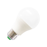 Ampoules LED A60 E27 B22 à prix de gros, 3W 5W 7W, haute luminosité, pour éclairage domestique