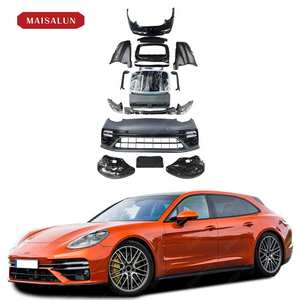 ชุดแต่งตัวถังรถยนต์ Tuning 971.2 Turbos สำหรับ Porsche Panamera <span class=keywords><strong>970</strong></span> ปี 2009-2017 อะไหล่รถยนต์ พร้อมกันชนหน้า-หลังและบังโคลน - Product Image 1