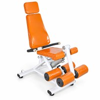 Machine d'extension des jambes à résistance hydraulique, cadre en acier durable, jambes réglables, pour entraînement quotidien de la force des jambes à domicile