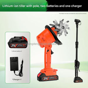 Petite motobineuse électrique domestique sans fil à batterie lithium nouvelle génération pour jardinage, désherbage de bonsaïs et retournement pratique du sol - Product Image 4