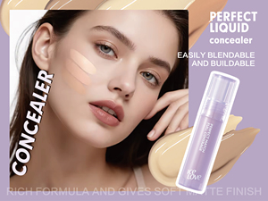 <span class=keywords><strong>Corrector</strong></span> Líquido de Maquillaje de Marca Privada, Resistente al Agua, Mate, de Cobertura Total, Color Morado Pequeño, para Marcas de Acné y <span class=keywords><strong>Ojeras</strong></span> - Product Image 3