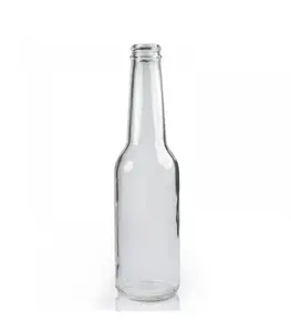 Factory Price Custom 250ml 275ml 330ml 500ml 640ml 750ml Green Clear Screw Beer Glass Bottle For Beer Brewery Wholesale