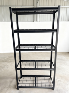 Thickened Stainless Steel Anti-Rust Corrosion Boltless 5-Layer Warehouse Rack Large Capacity <b>Storage</b> Shelf for - Product Image 2
