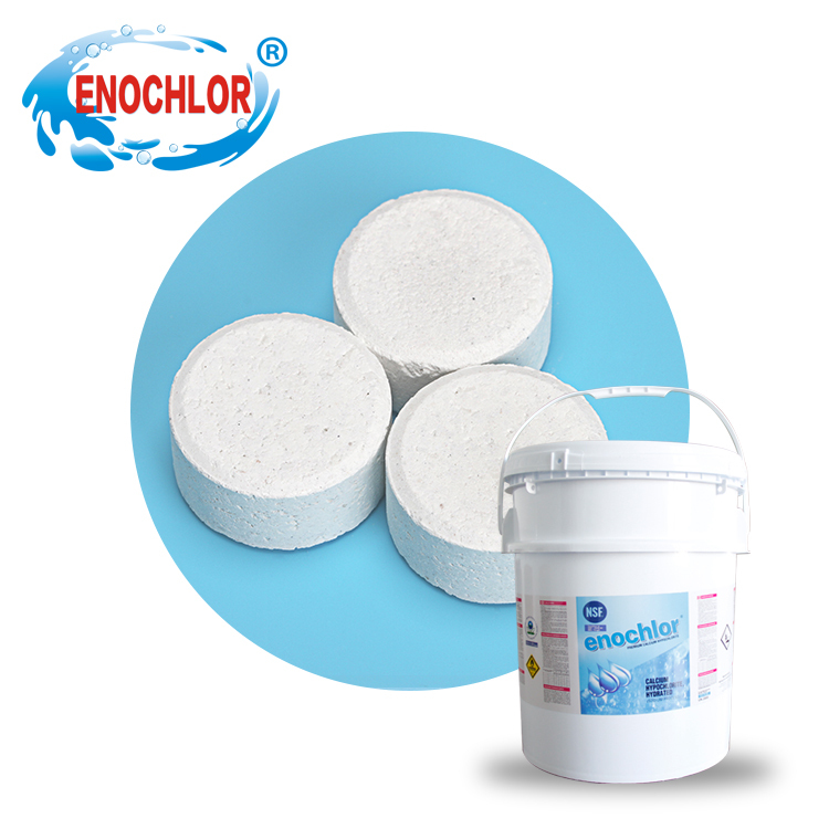 ENOCHLOR fabrication traitement de l'eau comprimé de chlore hypochlorite de calcium 70% pour les piscines