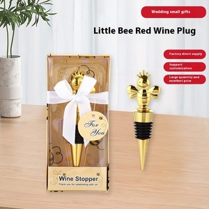 Fête d'anniversaire de mariage européen américain <span class=keywords><strong>petit</strong></span> cadeau créatif transfrontalier petite abeille <span class=keywords><strong>bouchon</strong></span> de conservation du <span class=keywords><strong>vin</strong></span> rouge <span class=keywords><strong>bouchon</strong></span> de <span class=keywords><strong>vin</strong></span> - Product Image 6
