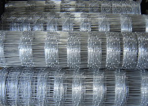 镀锌牛马山羊农场铁丝网围栏4英尺高，经久耐用，易于组装 - Product Image 2