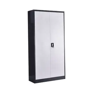 Armoire en acier Direct, armoire à livres en métal, casier de classement en fer, armoire à fichiers en acier, utilisation commerciale, armoire à meubles en acier