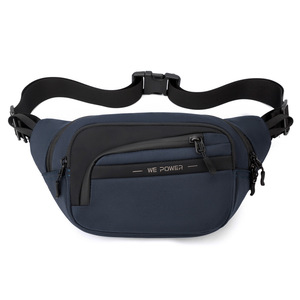 Sac de Poitrine en Nylon pour Homme, Nouveau Modèle, Imperméable, Antivol, Sac à Bandoulière Portable, Sac Banane Sportif pour Cyclisme, Personnalisable, Vente en Gros - Product Image 1