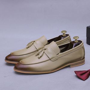 Mocassins Homme ASTON M.JAZZ Originaux et Authentiques en Patchwork avec Pompons, Fermeture à Lacets, Antidérapants, Respirants, Haute Qualité - Product Image 1