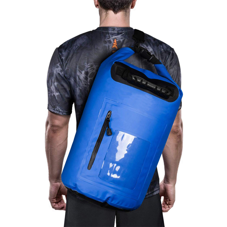 High Quality PVC Outdoor Sport Manufacturer Tarpaulin Waterproof Sack Ocean Pack Camping Dry Bag Backpack