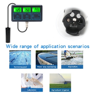 Tuya ứng dụng trực tuyến Aquarium Fish Tank 7-in-1 Ph/ORP/Tds/Ec/CF/Temp/độ ẩm đa thông số chất lượng nước màn hình với ODM hỗ trợ - Product Image 5