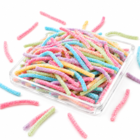 Bonbons gélifiés multicolores moelleux, saveur fruitée, halal, vente en gros, personnalisables, en vrac, avec logo, offre spéciale