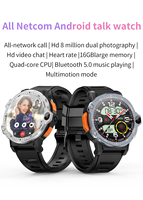Reloj Inteligente 4G Android RAM 2GB ROM 16GB 64GB con Tarjeta SIM GPS WIFI Cámara de Video Dual PG999 Teléfono Redondo Móvil Smartwatch