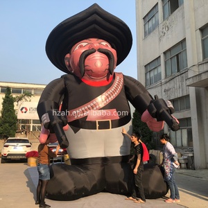 กัปตันโจรสลัดเป่าลมสุดหลอนพร้อมปืน โจรสลัดเป่าลมแบบกำหนดเองสำหรับกิจกรรมต่างๆ - Product Image 5