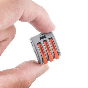 2 3 4 5 Ports Fast and Stable Connection <b>Quick</b> Push in Lever Wire <b>Connector</b> Splicing Compact Terminal - Product Image 2