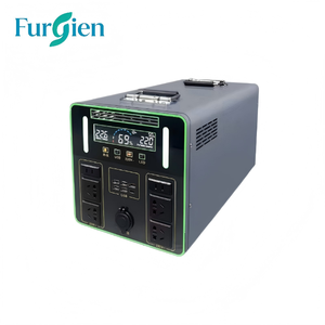 Furuien 1500W 60/80Ah Lithium Ion Portable Power Station <b>Solar</b> Car Pure Sine Wave MPPT Controller Type-C Flashlight FU-Pure Sine - Product Image 6
