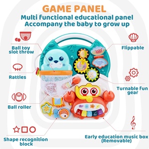 Trotteur d'apprentissage multifonctionnel pour bébé, trotteur multifonction pour tout-petit, soins, activité d'apprentissage, marche - Product Image 3