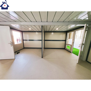 Móvil portátil plegable 20 pies 40 pies Modular Living Container House Flat Pack Unidades portátiles - Product Image 6