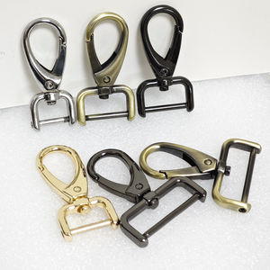 Mousqueton <span class=keywords><strong>à</strong></span> vis détachable robuste en alliage de zinc pour collier de chien et accessoires de quincaillerie de <span class=keywords><strong>sac</strong></span> - Fermoirs mousquetons et conception pivotante - Product Image 2