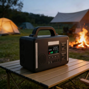 Station d'alimentation solaire portable haute capacité pour extérieur 110V 220V avec cellules LiFePO4, 3000W 2400W 1200W 300W, pour camping et batterie externe - Product Image 5