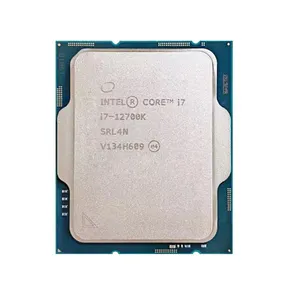 Intel I7 12700KデスクトップゲーミングCPU用第12世代プロセッサ12コア20スレッドソケットLGA1700 B660Mゲーミングメインボード用在庫あり