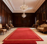 Tapis et carpettes populaires en peluche, faits à la main, lavables, grands tapis personnalisés avec logo, tapis d'intérieur sur mesure