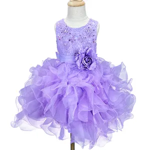 Style chaud bébé filles princesse robe de soirée vêtements Tulle dentelle infantile fête anniversaire robe de bal robes pour vêtements pour enfants