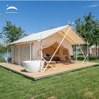 Fabrication en Chine tente d'hôtel de luxe en plein air maison tente de safari étanche tente de villégiature de glamping à vendre