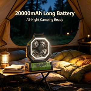 Coffret cadeau promotionnel saisonnier : ventilateur de table portable USB, ventilateur de bureau rechargeable, ventilateur de voiture, refroidisseur de table - Product Image 1