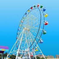 Manège de parc d'attractions certifié CE, manège personnalisé, grand équipement, grande roue à vendre